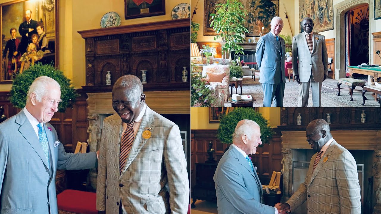 Asantehene visits King Charles at the Sandringham House London