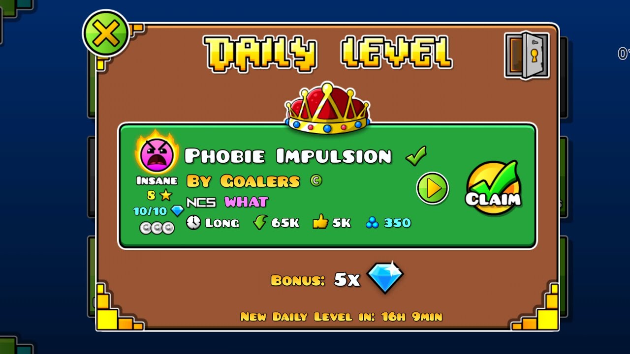 #2957 Phobie Impulsion (by Goalers + KMJFIRE) [All Coins]
