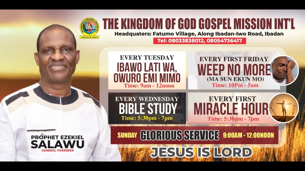 DIVINE VISITATION WITH #prophetezekielsalawu || 06 || 05 || 2025 ||