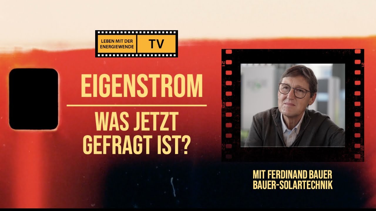 EIGENSTROM: WAS JETZT GEFRAGT IST
