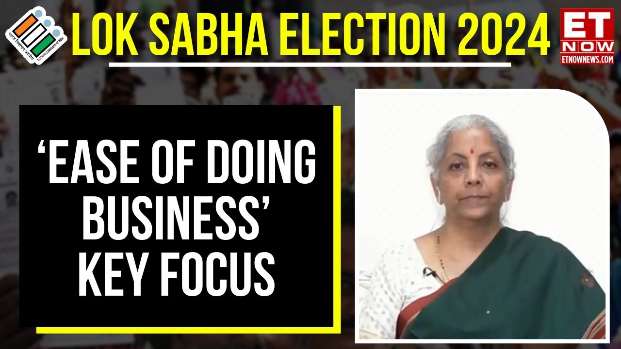 BJP Manifesto 2024 | Key Focus In Technology In Business | Nirmala Sitharaman | Lok Sabha Elections