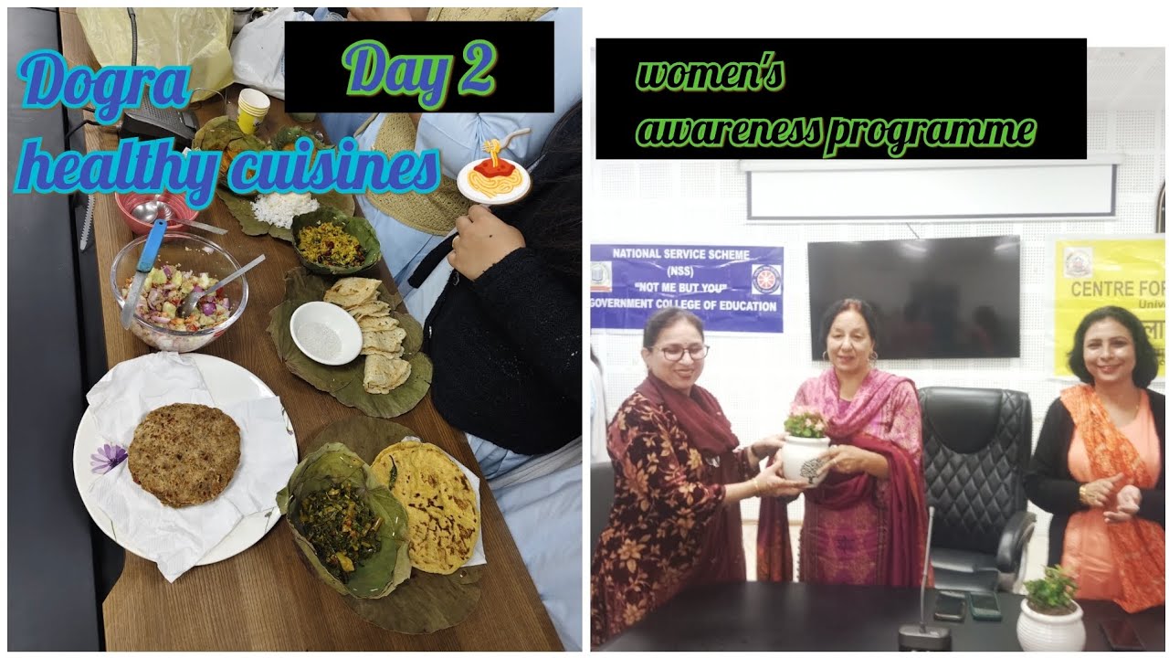 Dogra healthy cuisines 🍝😋 NSS winter camp Day2....