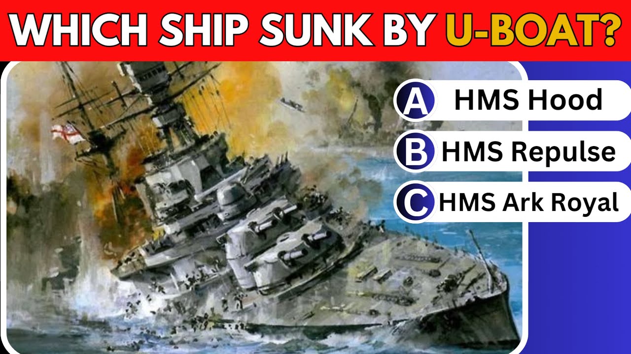 🌊 Викторина по кораблям Второй мировой войны! 🛳️ Проверьте свои знания об исторических кораблях и...