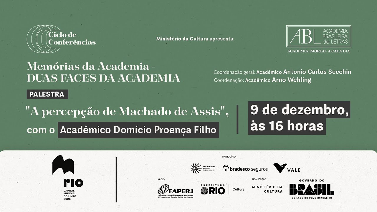 A percepção de Machado de Assis