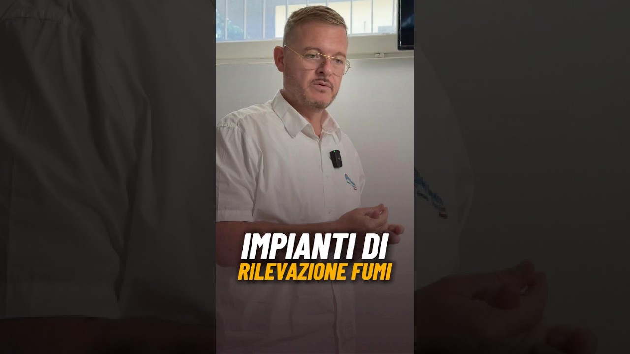 IMPIANTI DI RILEVAZIONE FUMI #rilevazionefumi #incendio #antincendio #corsidiformazione