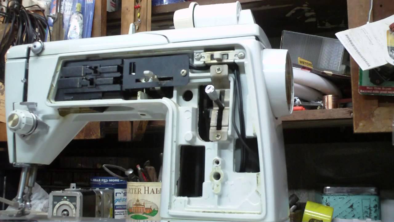 Singer 620 Touch & Sew Sewing Machine Repair Pt 1