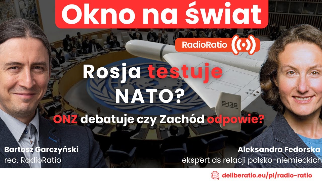 Rosyjskie drony nad NATO. Rada Bezpieczeństwa ONZ reaguje czy milczy? | Fedorska & Garczyński