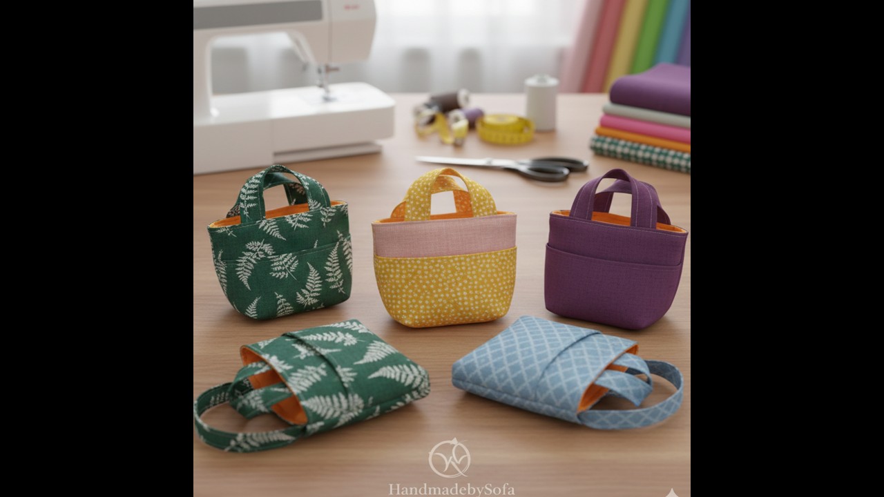 I made them all from scraps of fabric, and they're all beautiful. You can make them too!