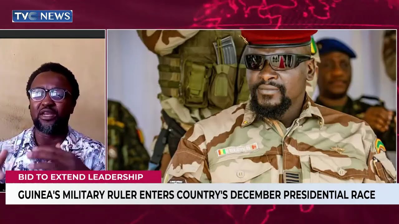 Guinea's Military Ruler Enters Country's December Presidential Race