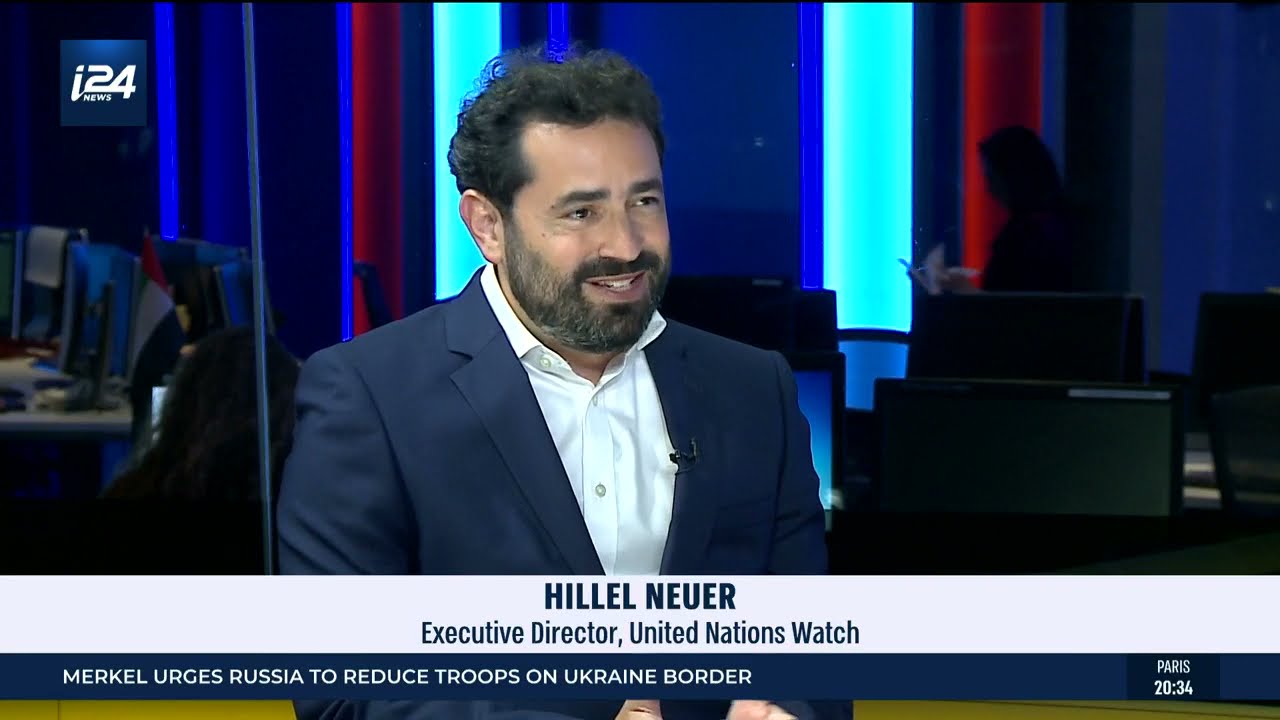 Hillel Neuer calls out U.S. funding of UNRWA, blasts ICC investigation