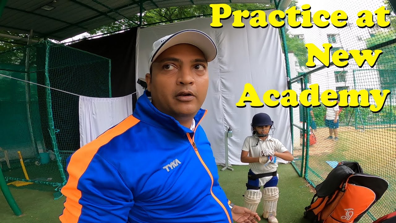 Practice at new academy || नये ॲकॅडमी मे प्रॅक्टीस