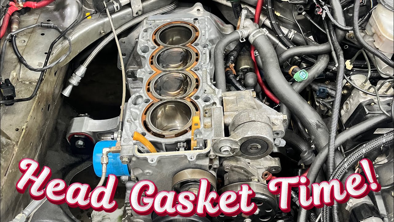 How to replace a head gasket on a s2000.