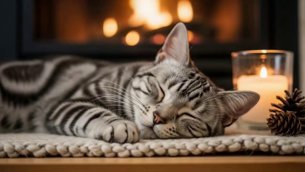 Calming Music For Cats 🐾 432Hz Anxiety Relief Sounds And Cozy Sleep Atmosphere