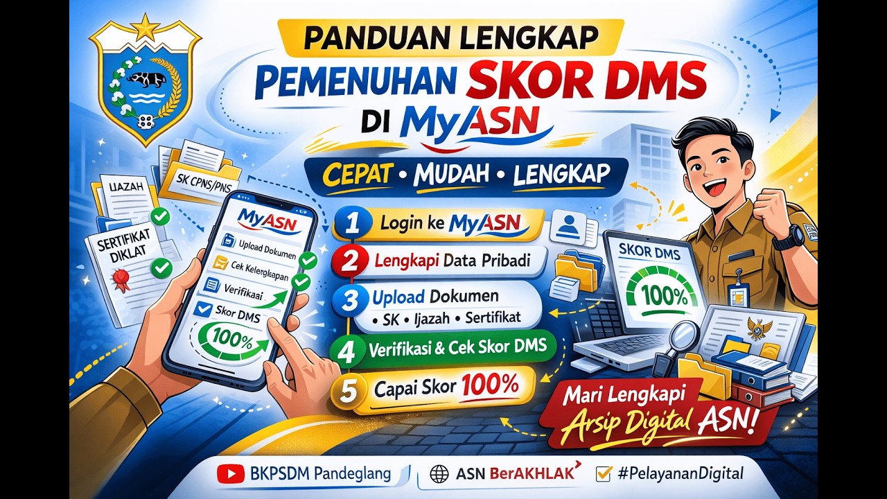 Panduan Lengkap Update Dokumen DMS MyASN Terbaru 2026