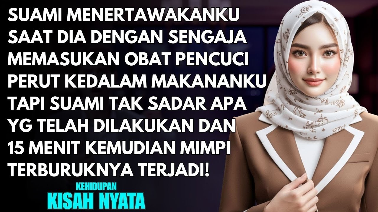 SUAMI MEMASUKAN OBAT PENCUCI PERUT KEDALAM MAKANANKU - TAPI HARI ITU JUGA DIA MENGHANCURKAN HIDUPNYA