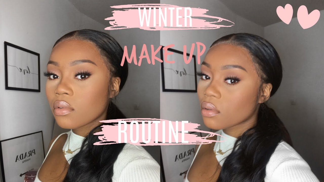 WINTER MAKE UP ROUTINE FT ALI JULIA HAIR