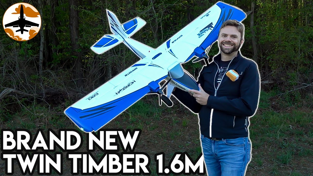 A Nearly INDESTRUCTIBLE Timber - E-flite Twin Timber 1.6m