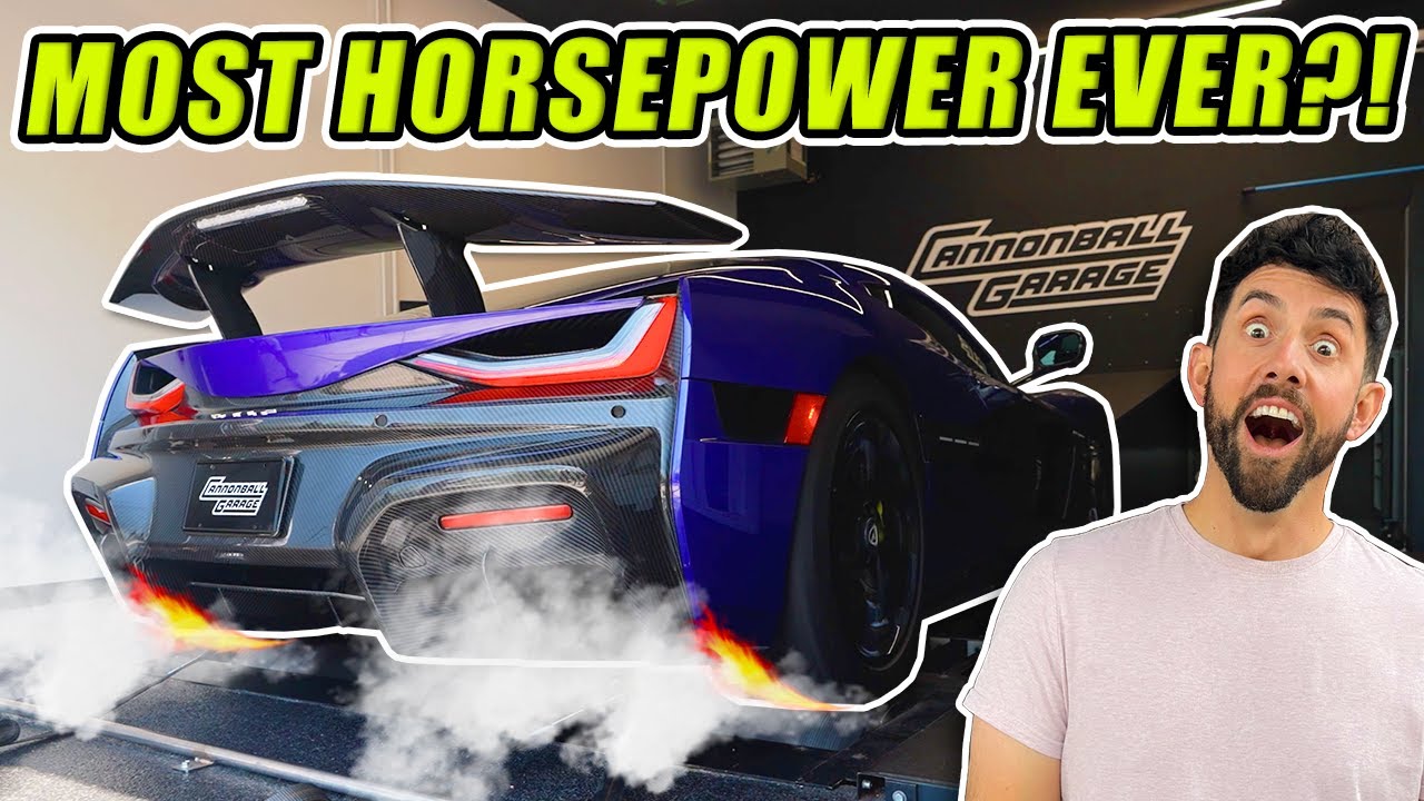 Первый Rimac Nevera на динамометре!