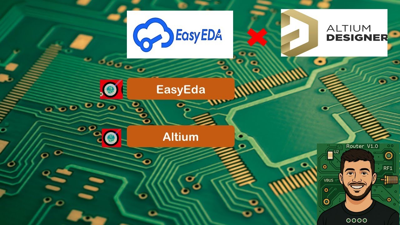 Projeto de PCB - Qual escolher EasyEDA ou Altium ?