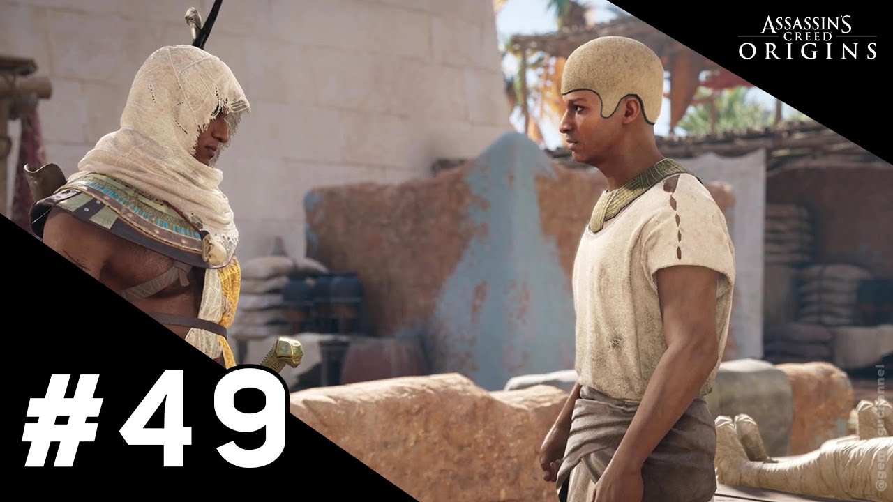 Assassin's Creed Origins - Quête Annexe 49: Memphis méphitique / Gameplay