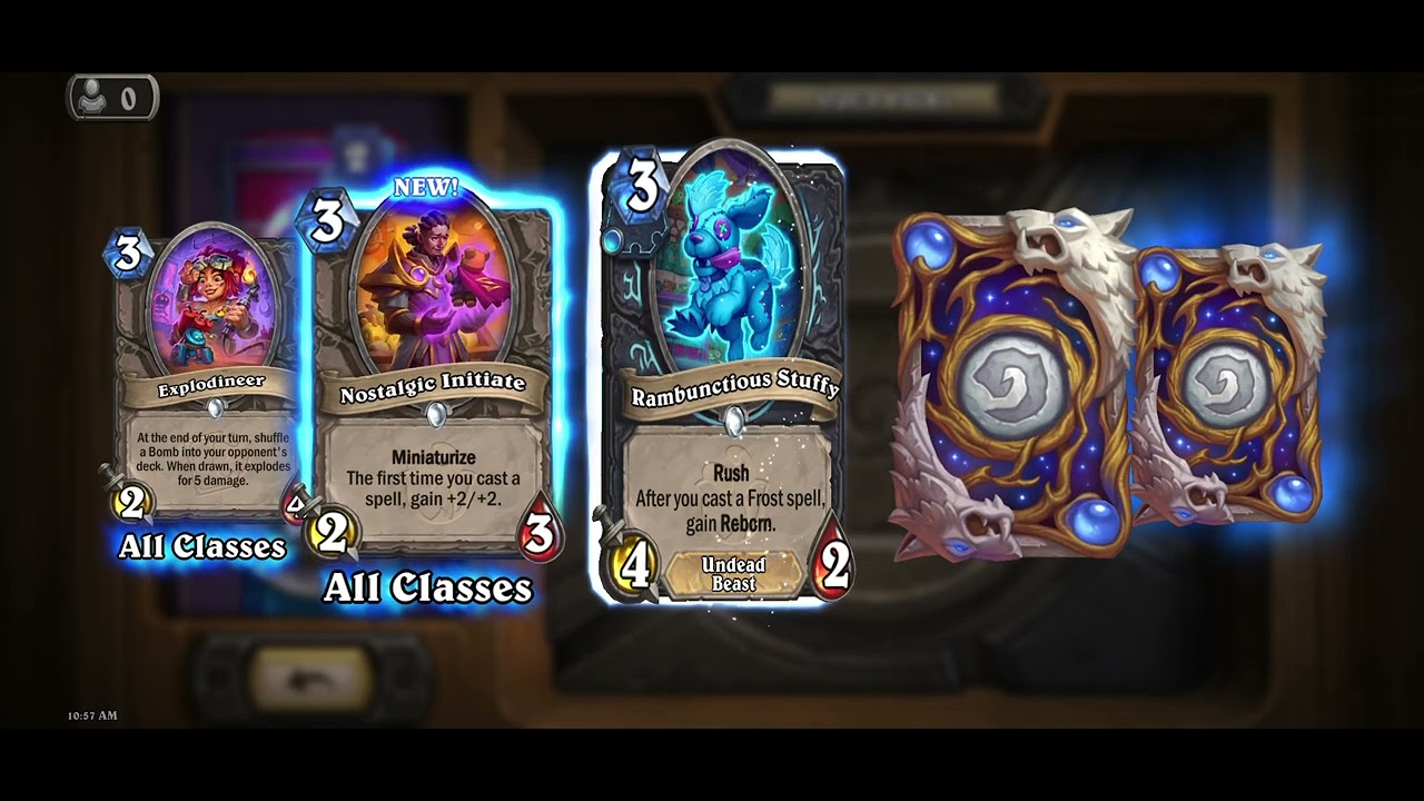Pack opening