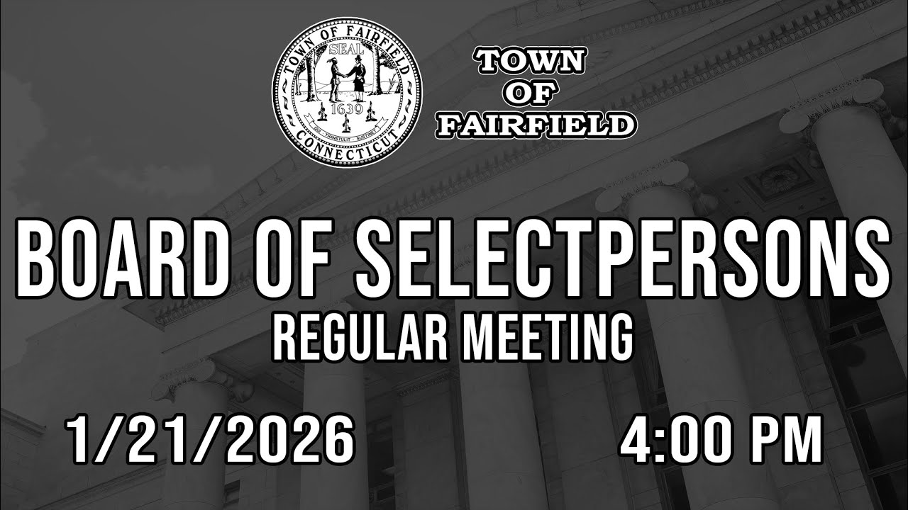 Board of Selectpersons (Regular Meeting) - 1/21/2026