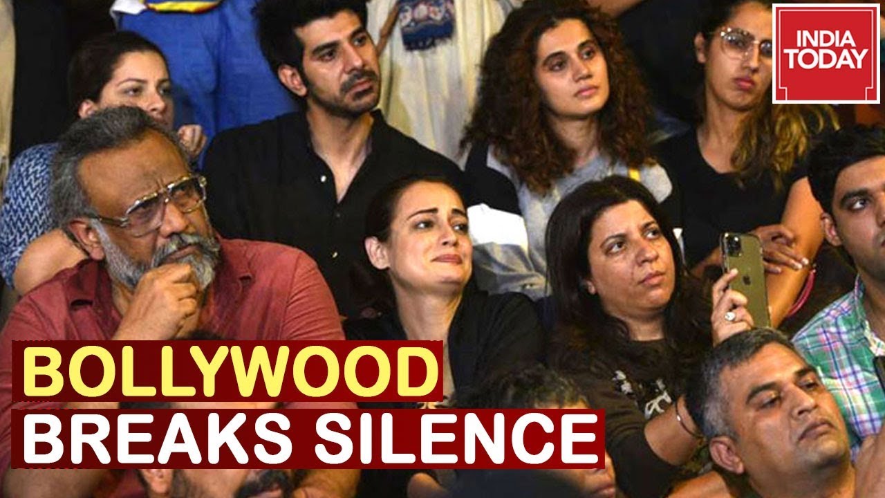 Bollywood Joins Protests In Mumbai To support JNU Students