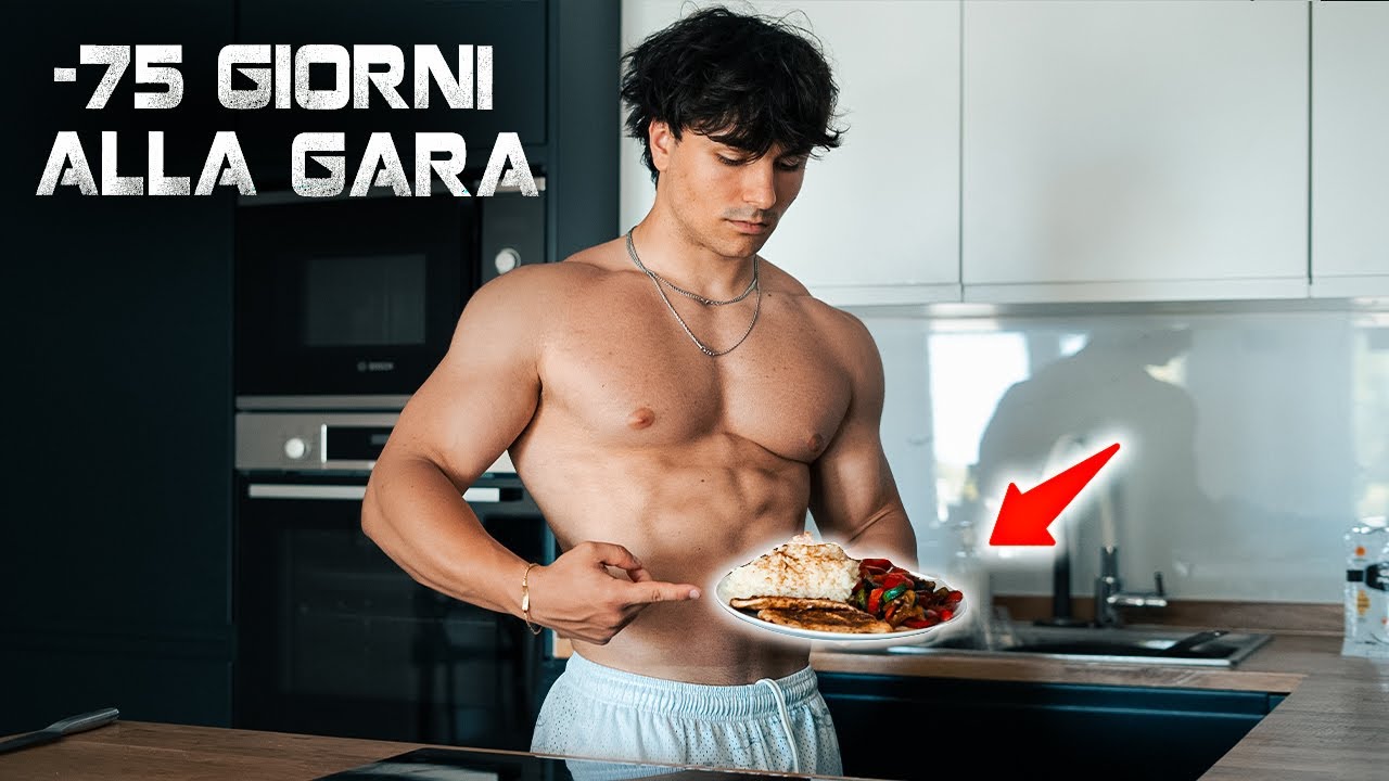 LA MIA DIETA COMPLETA | -75 GIORNI ALLA MIA PRIMA GARA DI BB