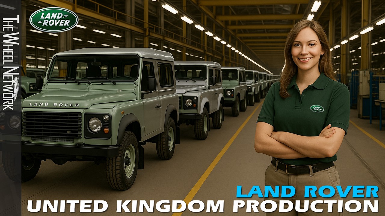 Classic Land Rover Defender Production in England
