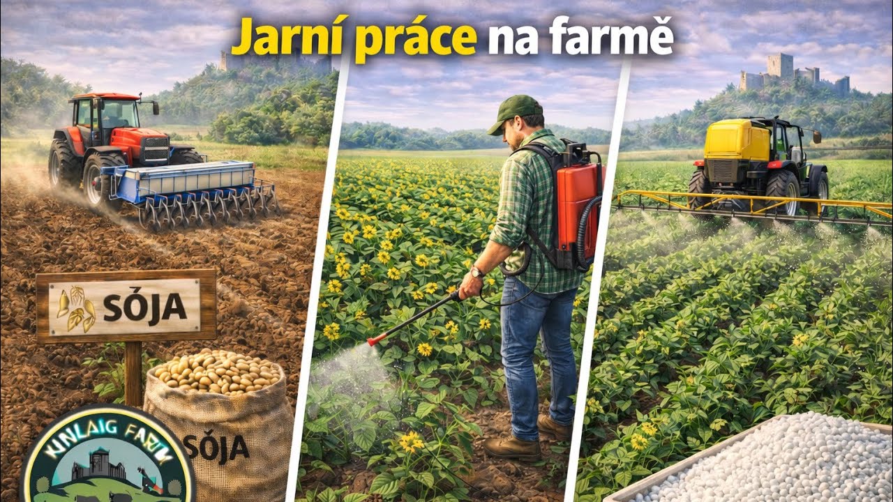 #35 Vysevám, hnojím, plečkuju 🚜🌱| FS25 Kinlaig - Farma pod hradem🏴󠁧󠁢󠁳󠁣󠁴󠁿 | PS5