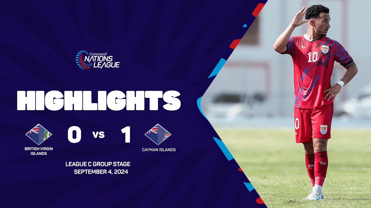 British Virgin Islands vs Cayman Islands | 2024/25 Concacaf Nations League | Group Stage