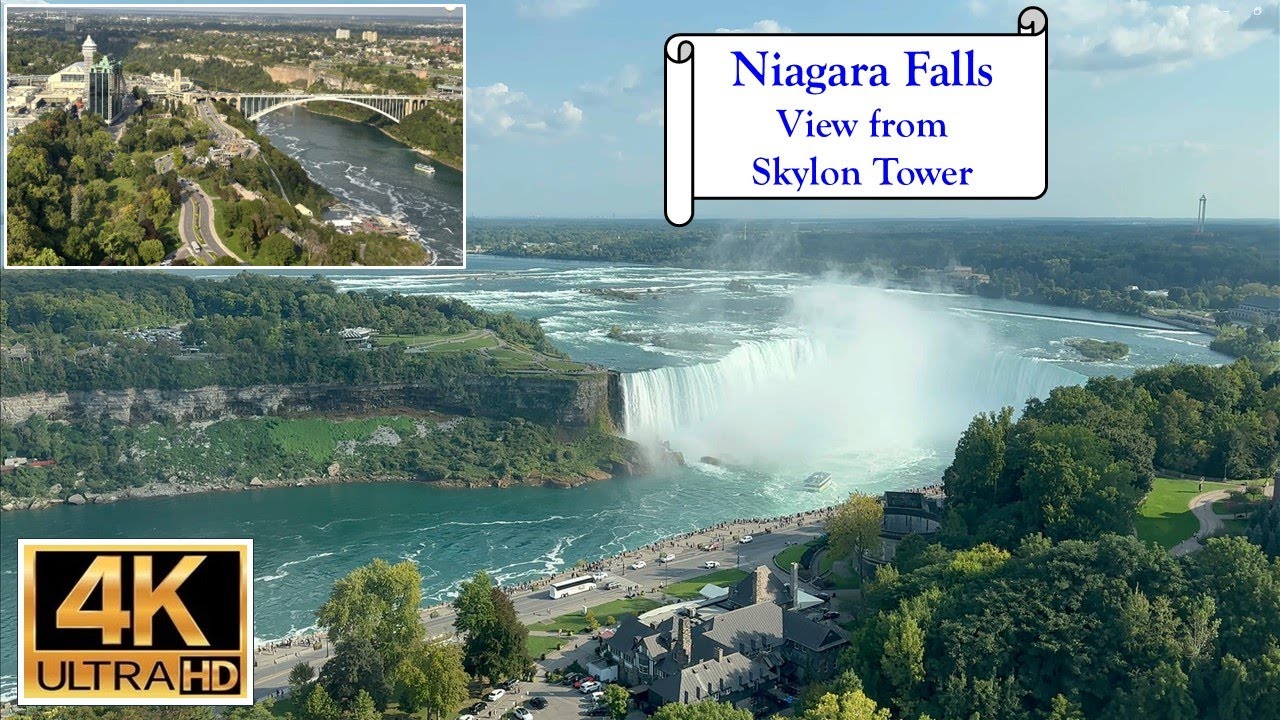 Niagara Falls - Skylon Tower View - 4K