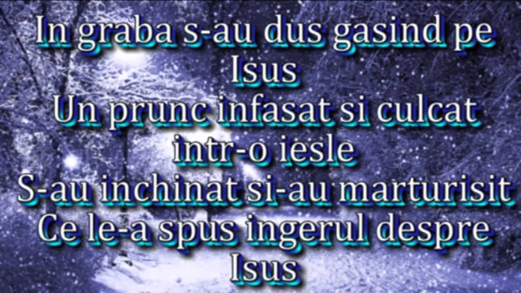 Un înger din cer (S-a născut Cel făr' de-nceput) Negative Crestine-Versuri(De Craciun)