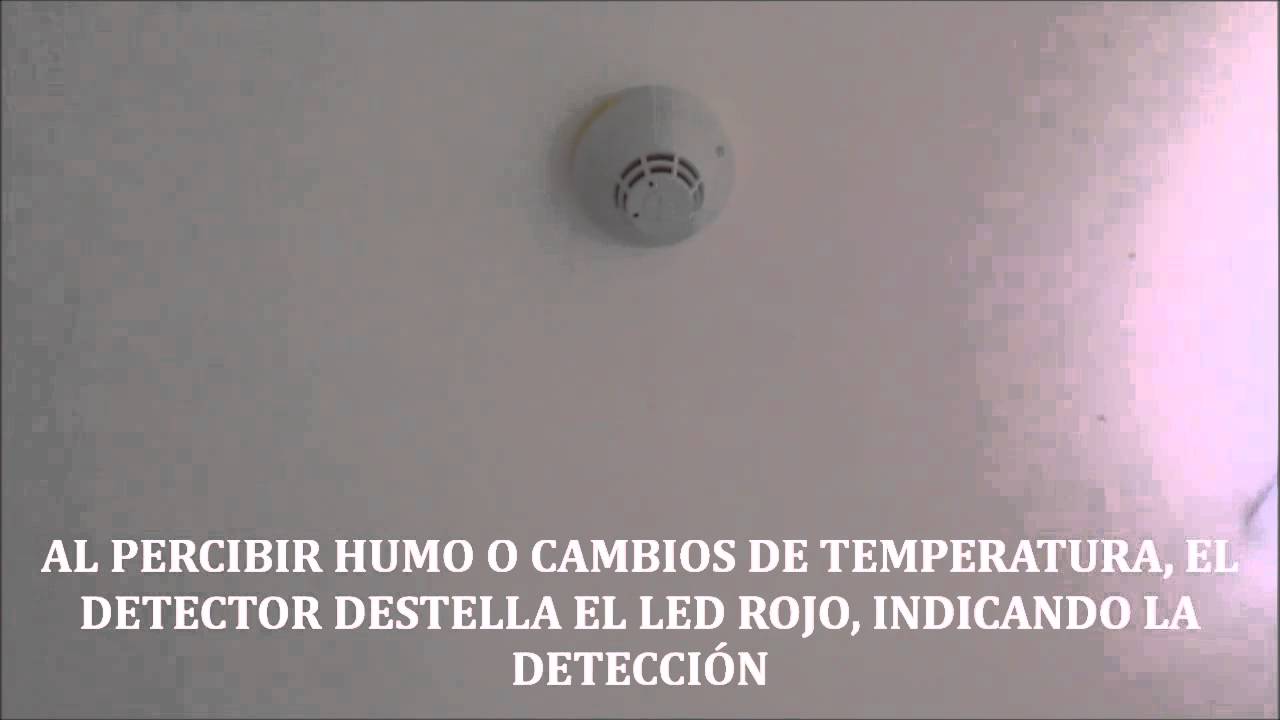 ACTIVACION DETECTOR DE HUMO