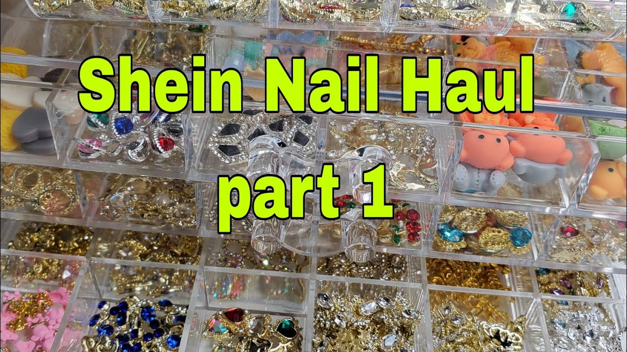 Shein Nail Haul part 1 | Compras de Shein para uñas 💅 parte 1