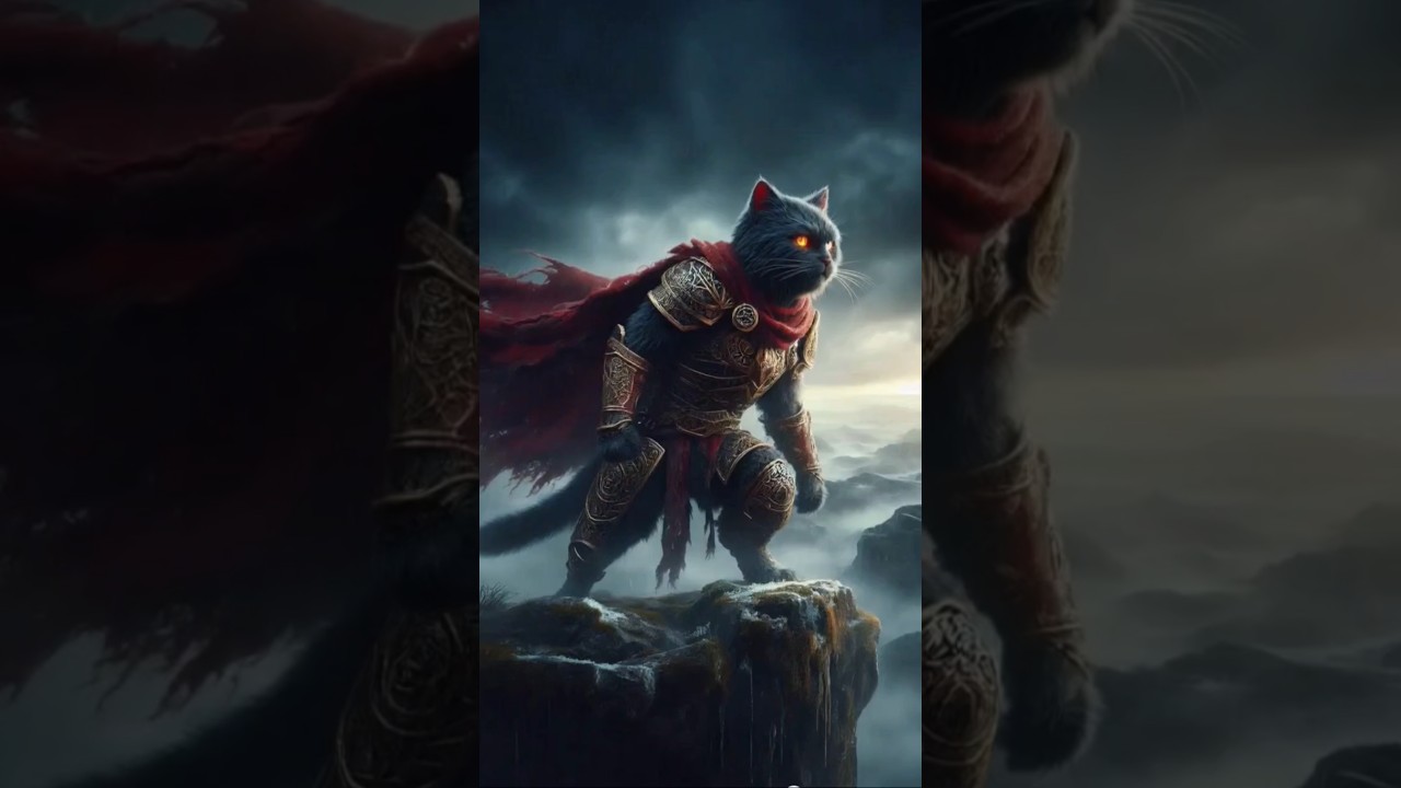 The Crimson Predator: Warrior of the Shadows #shorts