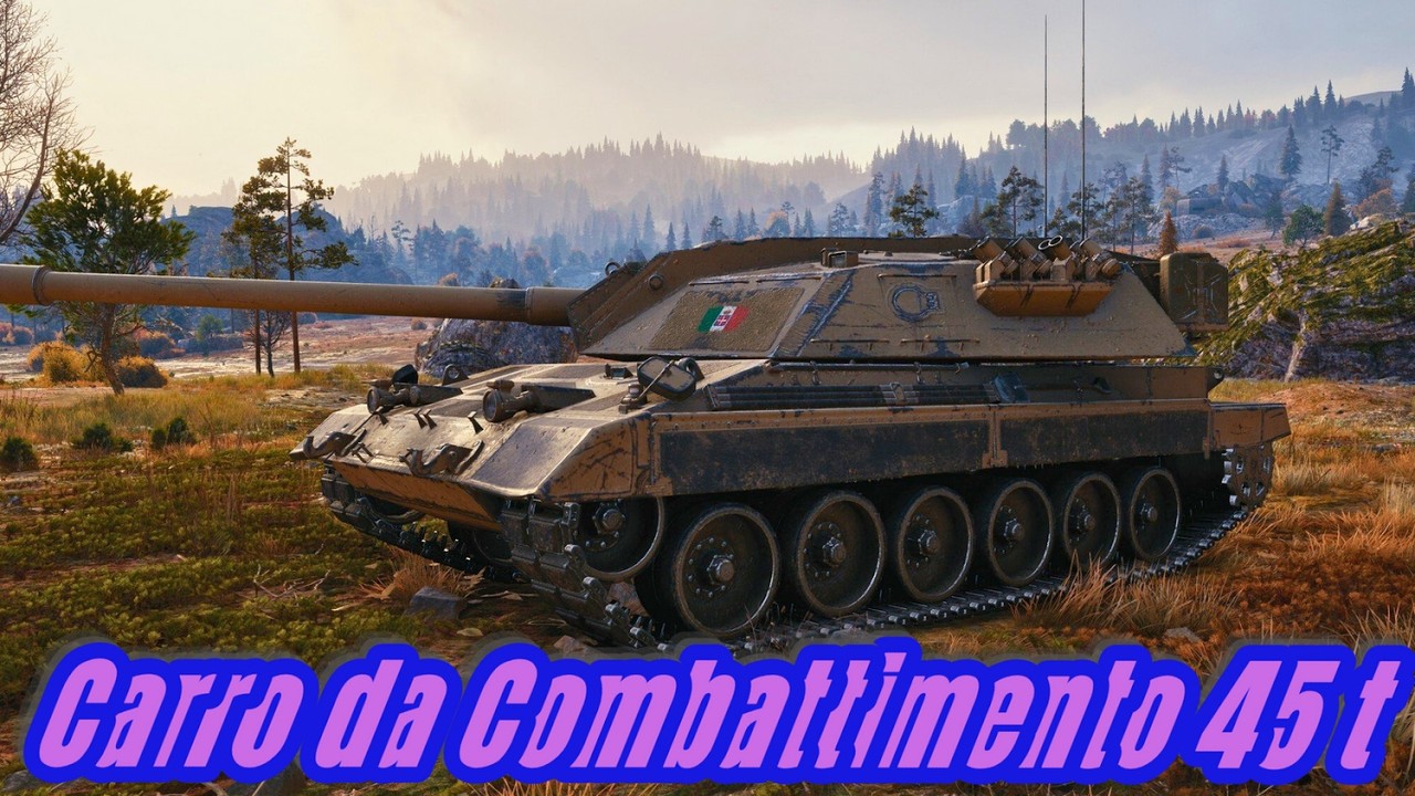 Carro da Combattimento 45 t ТОЧНІСТЬ ЗАШКАЛЮЄ))) #dizan #українськийконтент #wot #worldoftanks