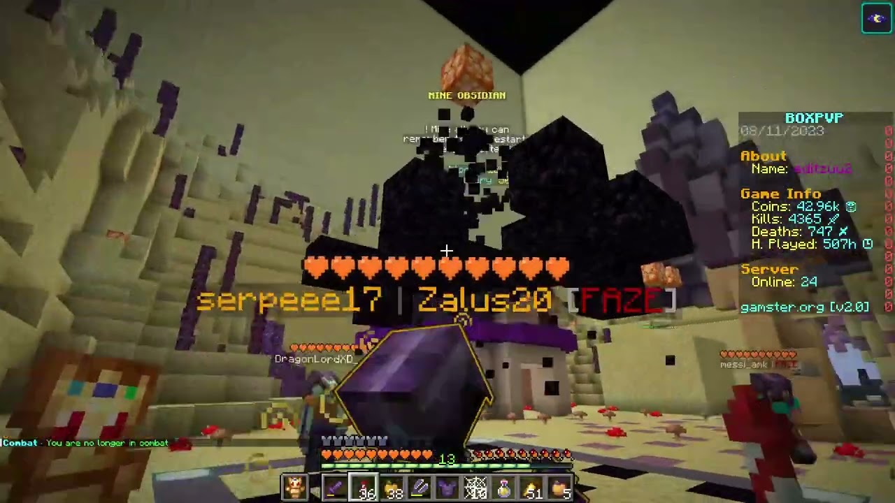 Hacker. BoxPvP on gamster.org
