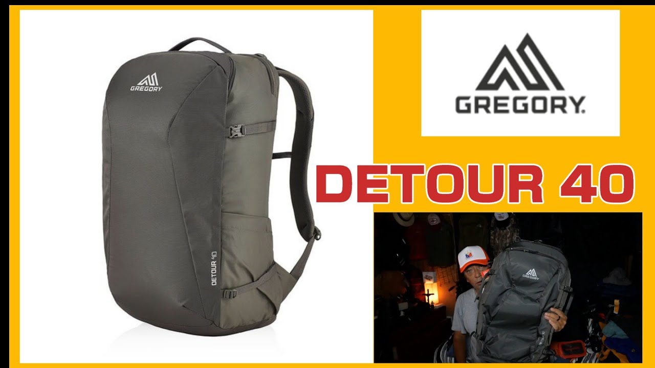 トラベルバックパック【GREGORY DETOUR 40】