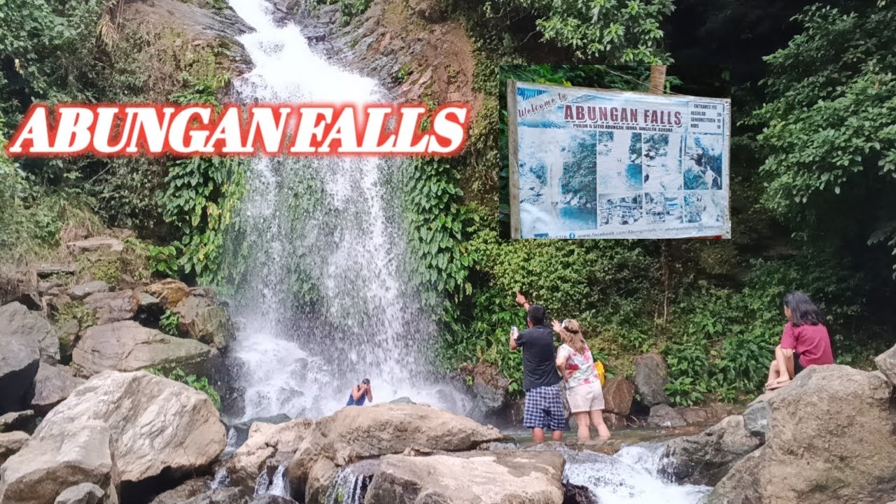 Abungan Falls Dingalan pacific Aurora province