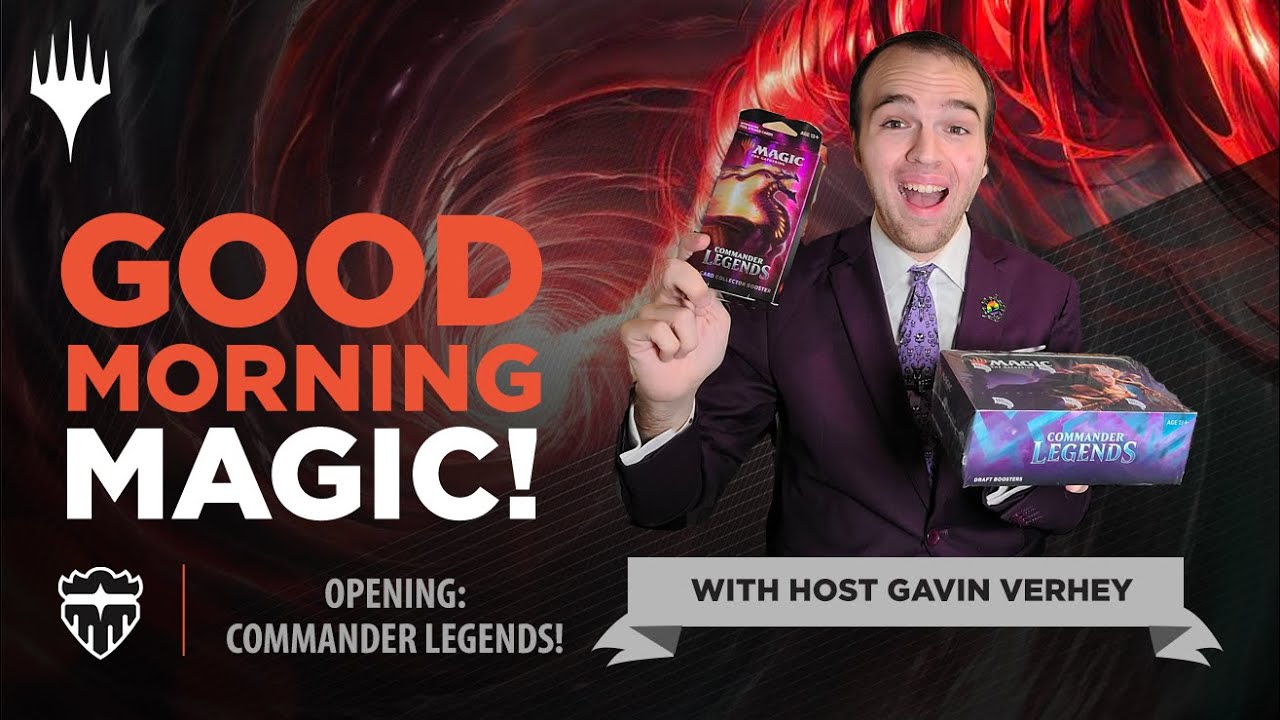 Opening the First EVER Commander Legends Boxes: Draft AND Collector Boosters! | Good Morning Magic