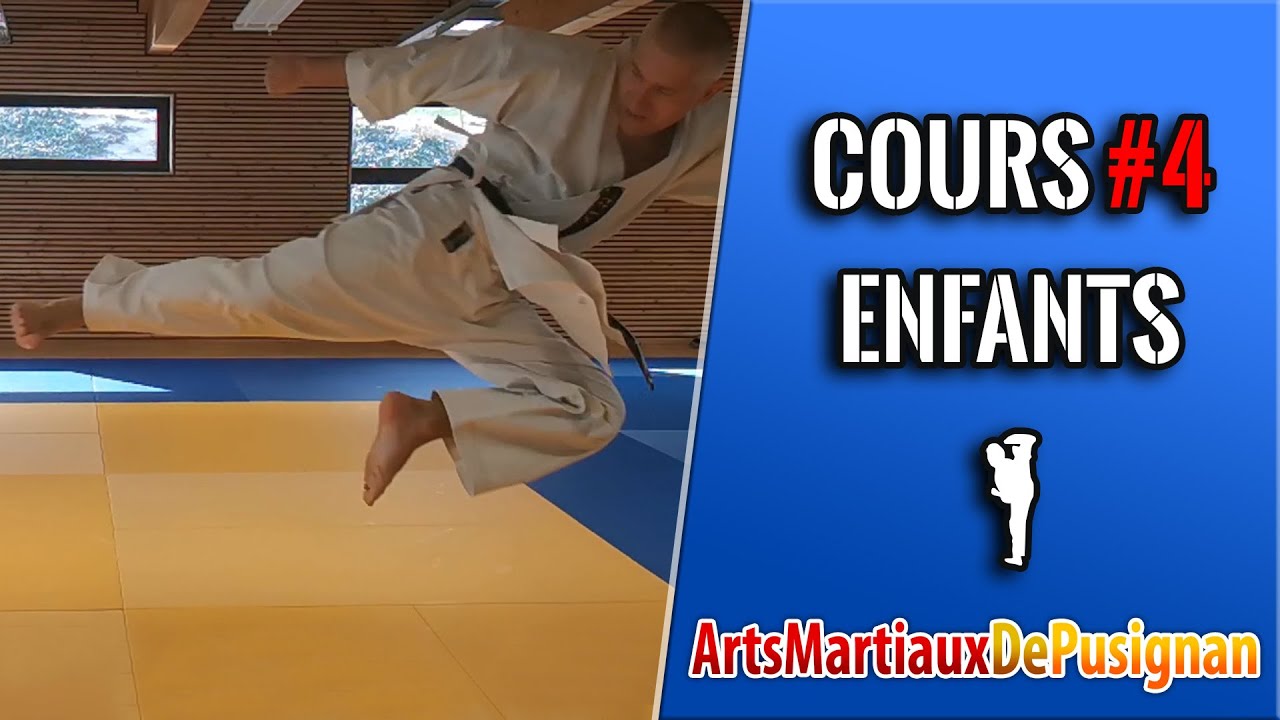 Cours Enfants #4 Karaté - Coups de pieds : Yoko Geri - Confinement Novembre 2020