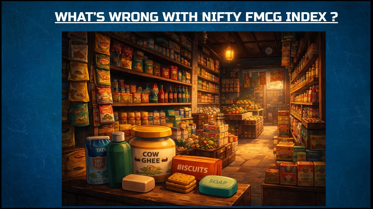 NIFTY FMCG INDEX Under-performance Explained | Why FMCG Stocks are Struggling?