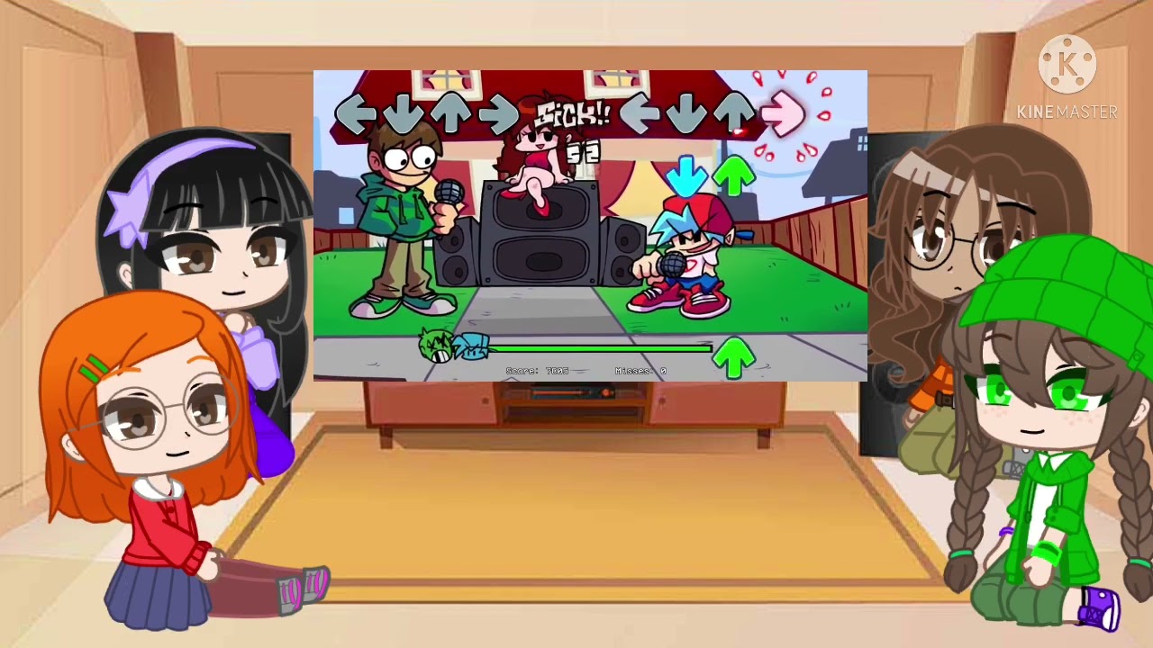 Turning red react to Fnf eddsworld mod