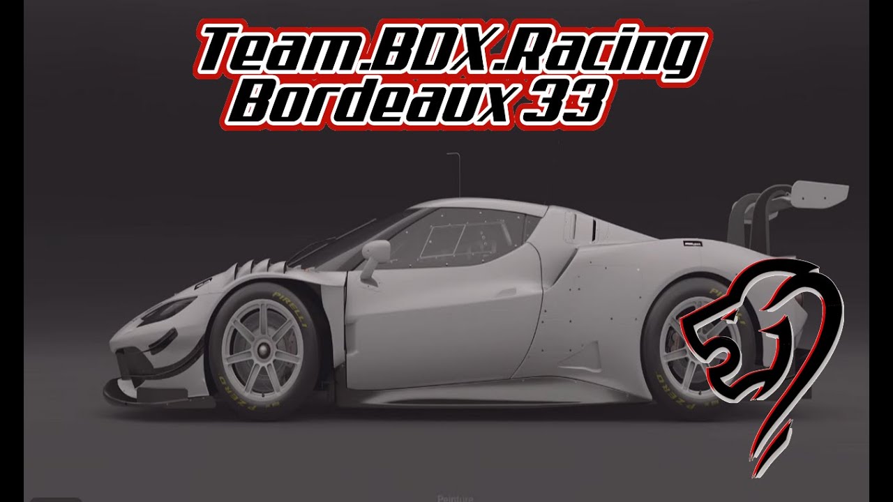 Gt7 Team.BDX.racing  Conception livrée 2026 pour la Ferrari 296 GT3 de AlZiRo33