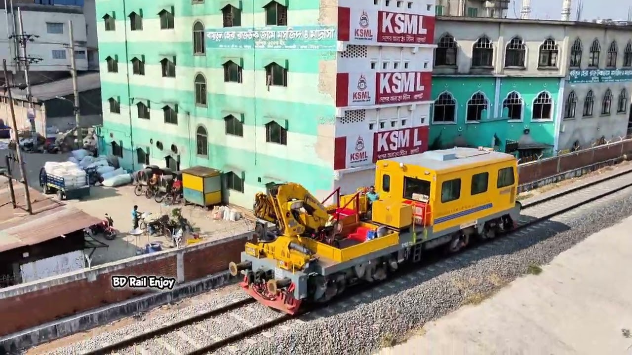 আর্মি স্পেশাল ট্রেন | গ্যাংকার | Bangladesh Railway | Padma Bridge Rail Line Project 