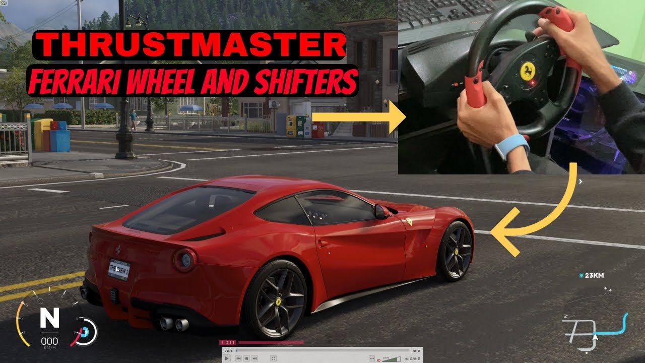 Ferrari F12 - The Crew 2 | Thrustmaster Ferrari Wheel Red Legend Edition Gameplay | POV
