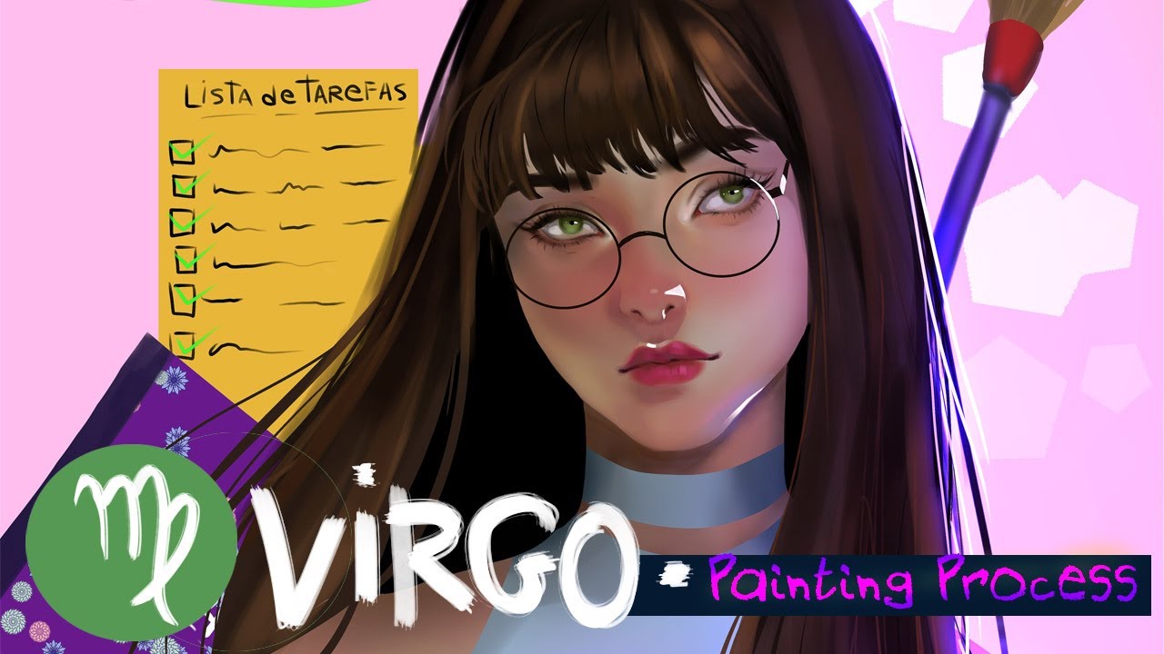 VIRGO - Digital painting process | MediBang Paint