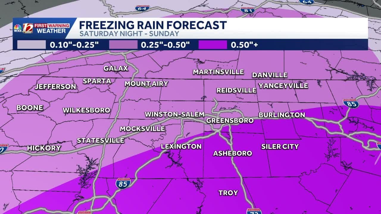 North Carolina braces for major weekend winter storm