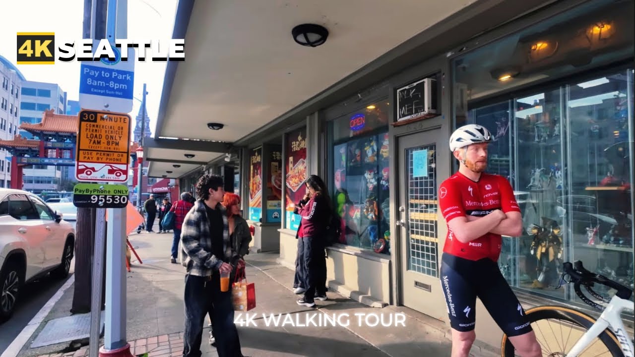 [4k] SEATTLE Now : Walking The International District - Chinatown